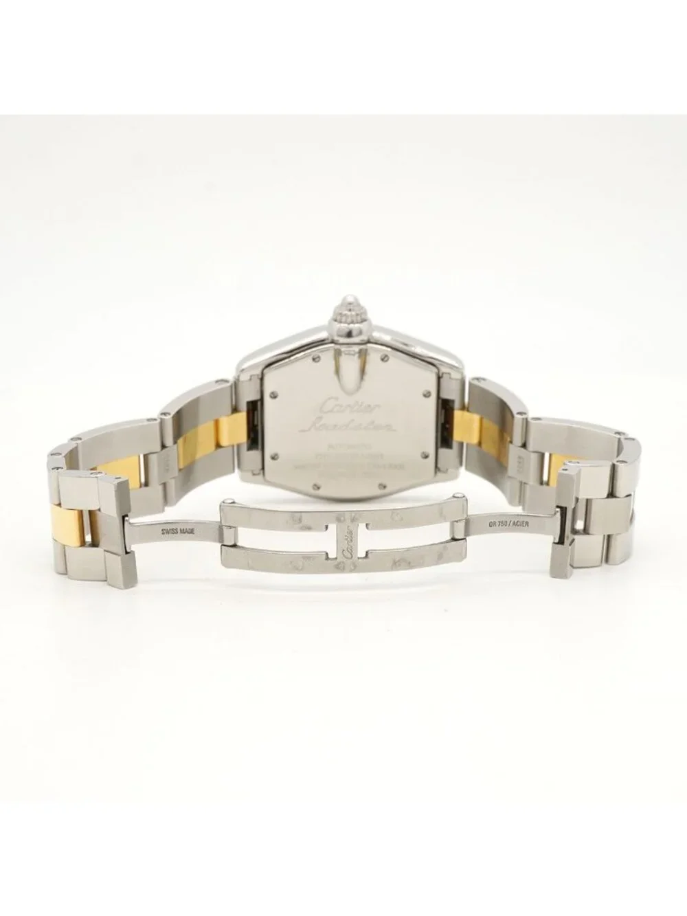 Cartier Roadster LM Silver Dial Watch